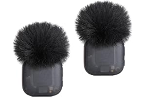 SUNMON Furry Mic Windscreen for DJI Mic 3, Furry Mic Cover Pop Filter Compatible with Mic 3 Transmitter Wireless Mini Microph