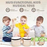 Vanplay Toddler Musical Instruments Drum Set Hando Bells Maracas Harmonica view 3