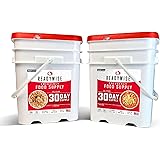 30-Day Emergency Food Supply | 2 Buckets | 1,800 Calories Per Day | 50G Protein Per Day