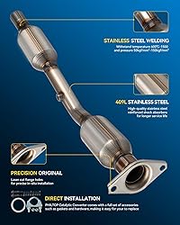 PHILTOP Catalytic Converter Kit Compatible with