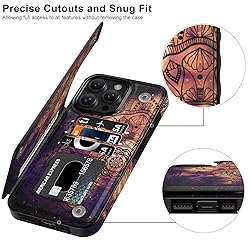 LETO for iPhone 16 Pro Max Case Wallet - Flip Folio