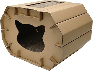 Catlove Maison Griffoir Pour Chat Amazon Fr Animalerie
