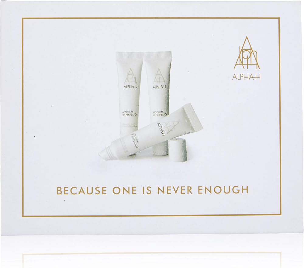Alpha-H Absolute Lip Perfector Trio 3x10ml Lip Serum Balm Treatment