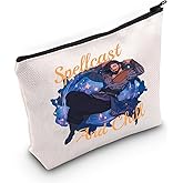 JXGZSO Spellcast And Chill Gale Inspired Cosmetic Bag Video Gamer Gift BG3 Wizard Makeup Bag