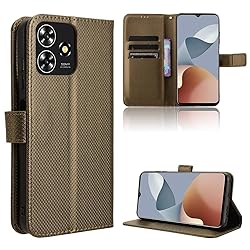Elubugod Compatible with ZTE Blade A73 4G Leather
