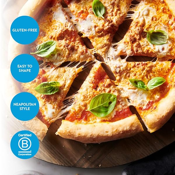 KING ARTHUR GLUTEN FREE PIZZA FLOUR: CRISPY NEAPOLITAN-STYLE CRUST – 32 OZ BOX, PERFECT FOR GF BAKING, CELIAC-FRIENDLY, 00 PIZZA DOUGH MIX