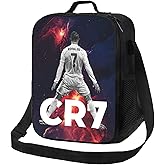 Soccer Insulated Lunch Bag For Women Men Insulated Lunch Box For Reusable Lunch Tote Portable Bag For Work, Picnic Or Travel