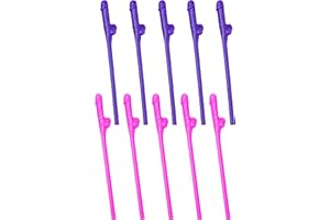 Bachelorette Party Straws Party Favors Funny Drinking Straws Crazy Hen Straw 10 pcs Willy Pennis Shaped Straws Hen Straws Par