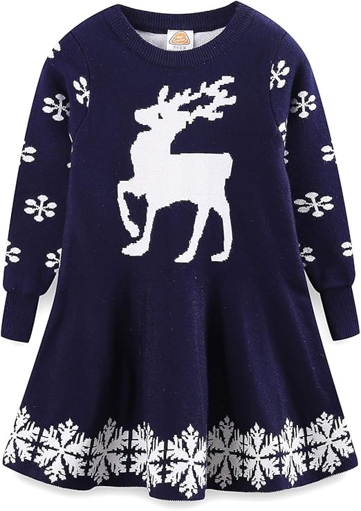 girls ugly christmas dress