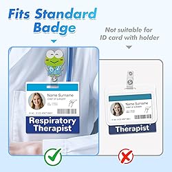 Besoar 5 Pack Respiratory Therapist Badge Buddy