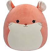 Squishmallows Original 14-Inch Erica Peach Chinchilla - Large Ultrasoft Official Jazwares Plush