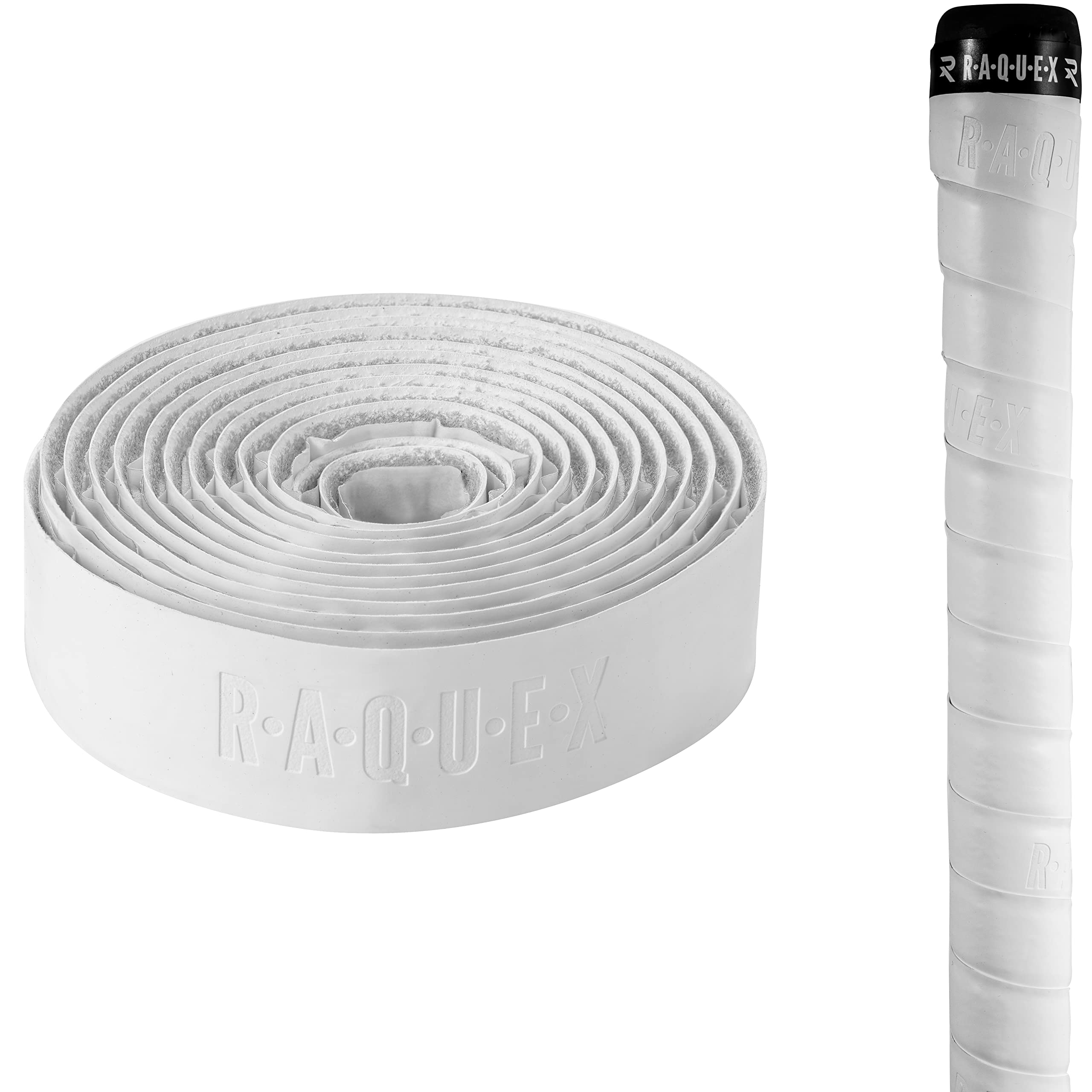 Raquex Cushion Hockey Stick Grip - Super Grippy Anti-Slip PU Material, Over 2m Long. Soft and Absorbent, Minimises Vibrations. Self-Adhesive Backing, Extra-Long Length