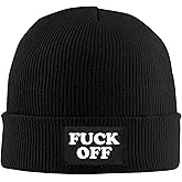 Fuck of Unisex Warm Winter Wool Hat Knit Beanie Skull Cap