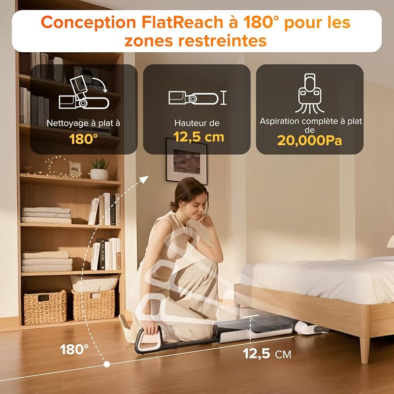 F25 LT Aspirateur Laveur 20kPa, ECO 60 Min, Autonettoyage 90°C