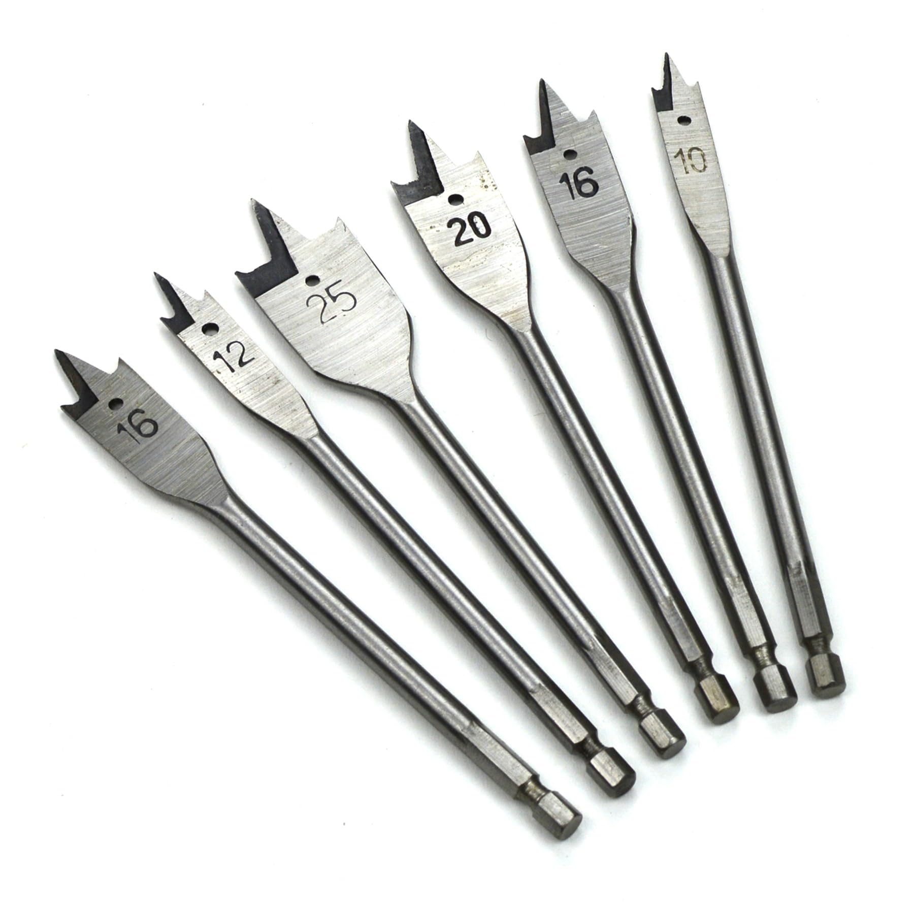 Monument 6 Piece Flat Bit Set