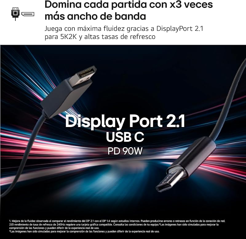 Monitor Gaming Ultragear 52G930B-B - 52'', VA, Morado