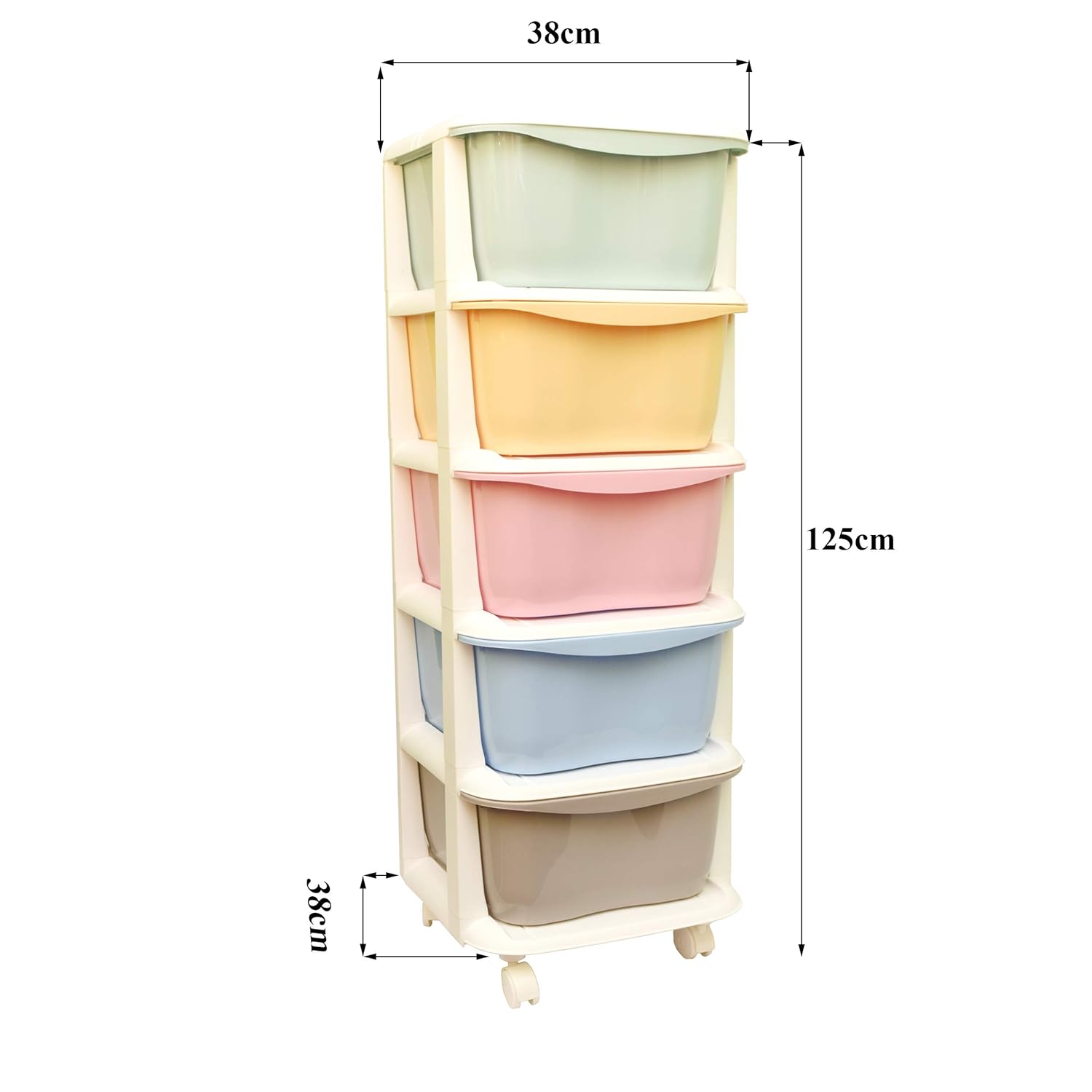 Oheligo Drawer Organizer Closet Modular Chest Cabinet For Home