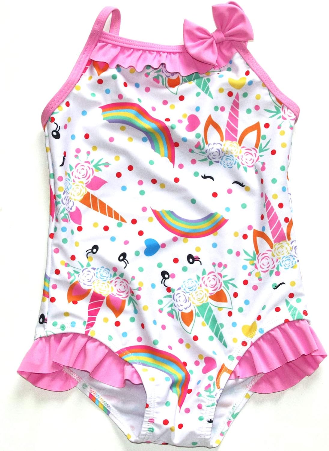 little girl unicorn bathing suit