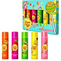 Chupa Chups Lip Licking Lip Balm Collection, 5 Assorted Flavors
