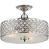 Saint Mossi Modern Deckenleuchte deckenlampe Dekoration weiß Stoff