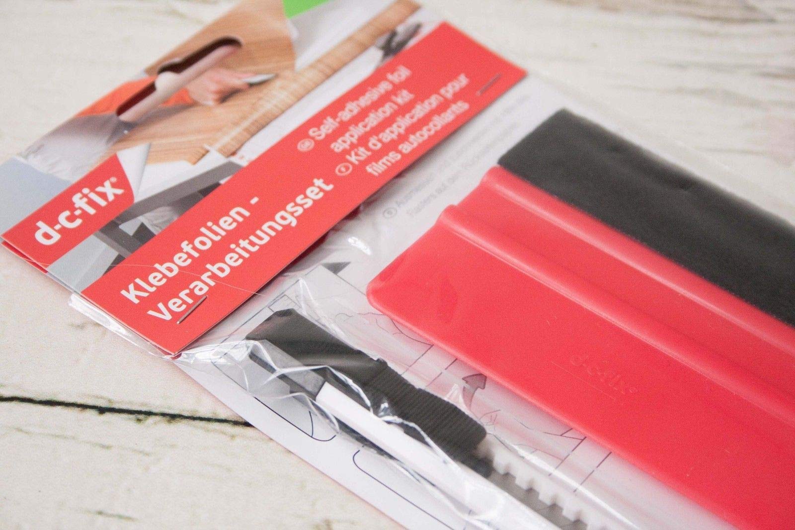 Dc Fix 3996016 Kit with Spatula and Cutter for Adhesive Vinyl Films