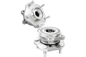 Aspligo 2Pcs 513357 Front Wheel Bearing Hub Assembly Fit for Nissan Rogue 2014-2023, Qashqai 2017-2018, Rogue Sport 2017-2022, Front Left or Right Side, 5 Lugs w/ABS