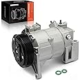 A-Premium Air Conditioner AC Compressor with Clutch Compatible with Nissan Altima (S Model) 3.5L 2013-2015, Altima (SR Model) 3.5L 2016-2017, VQ35DE