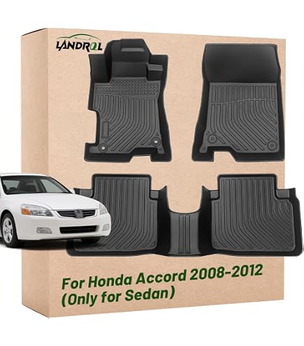 Amazon.com: Landrol Car Floor Mats Replacement for Honda Accord