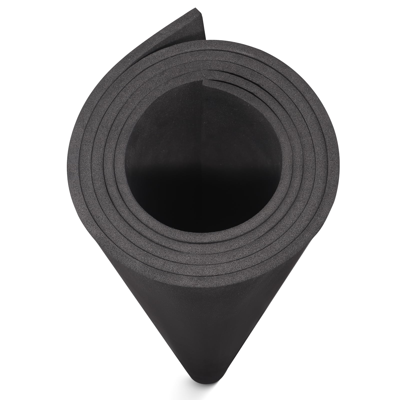 MEARCOOH EVA Foam Cosplay Black 6mm Thick (1mm to 20mm) Large 35.5
