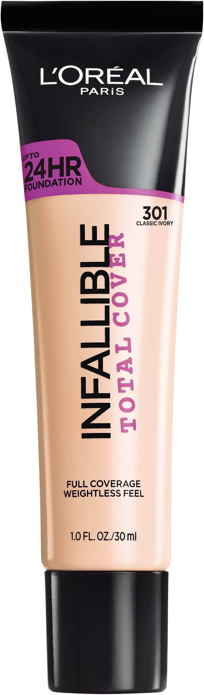 L'Oréal Paris Infallible Total Cover Foundation, Classic Ivory
