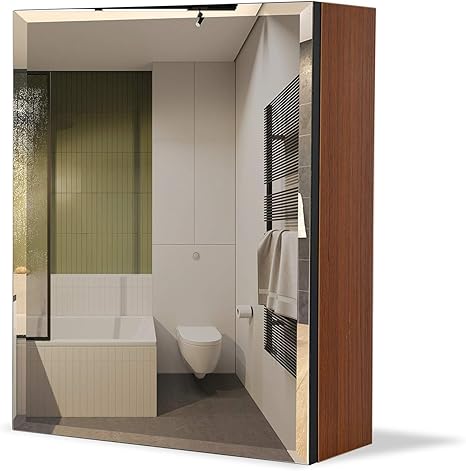 Amazon Aroya ミラーキャビネット キャビネット 洗面鏡 浴室鏡 洗面化粧台 収納付き 約50x40x13cm 壁掛け 洗面所 浴室用 50 40cm ウォルナット キャビネット オンライン通販 Amazon Aroya ミラーキャビネット キャビネット 洗面鏡 浴室鏡 洗面化粧台 収納付き 約50x40x13cm 壁掛け 洗面所 浴室用 50 40cm ウォルナット キャビネット オンライン通販