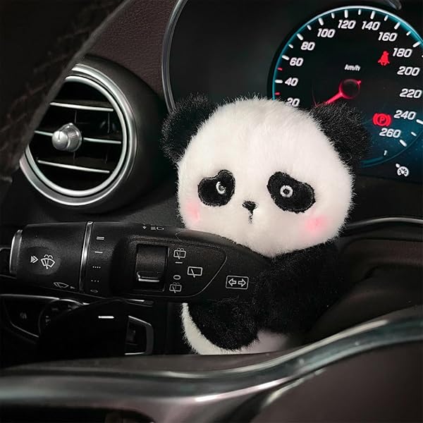 Amazon.com: Cute Cartoon Panda Steering Wheel Covers Non Slip Neoprene Universal 15 Inch Steering Wheel Protector Car Cover for Men Women : Automotive