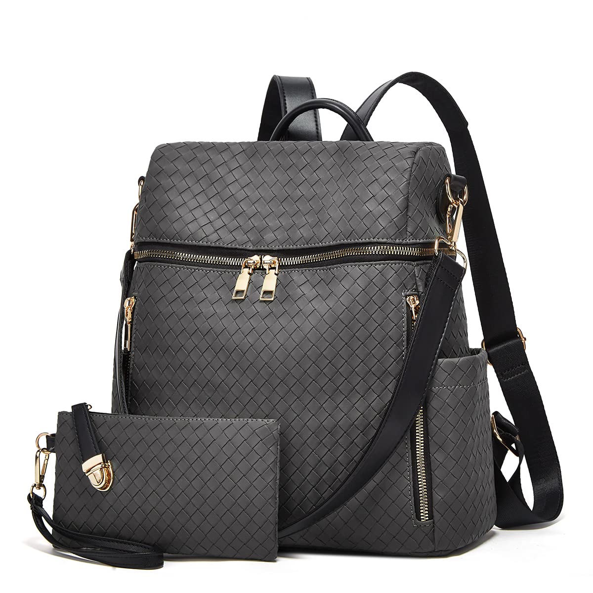 Makes Backpack Purse for Women PU Leather backpack