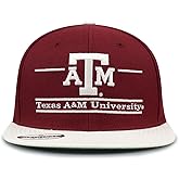 The Game NCAA Licensed, Texas A&m Aggies Flat Brim Snapback Hat