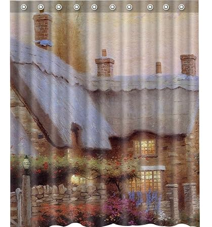 Amazon Com Little Girl Bathroom New Shower Curtains 69 X84 Home