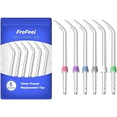 Replacement Heads for Waterpik, Replacement Tips for Waterpik Water Flosser | 6 Orthodontic Tips, Replacement Picks for Water Pik Water Flosser