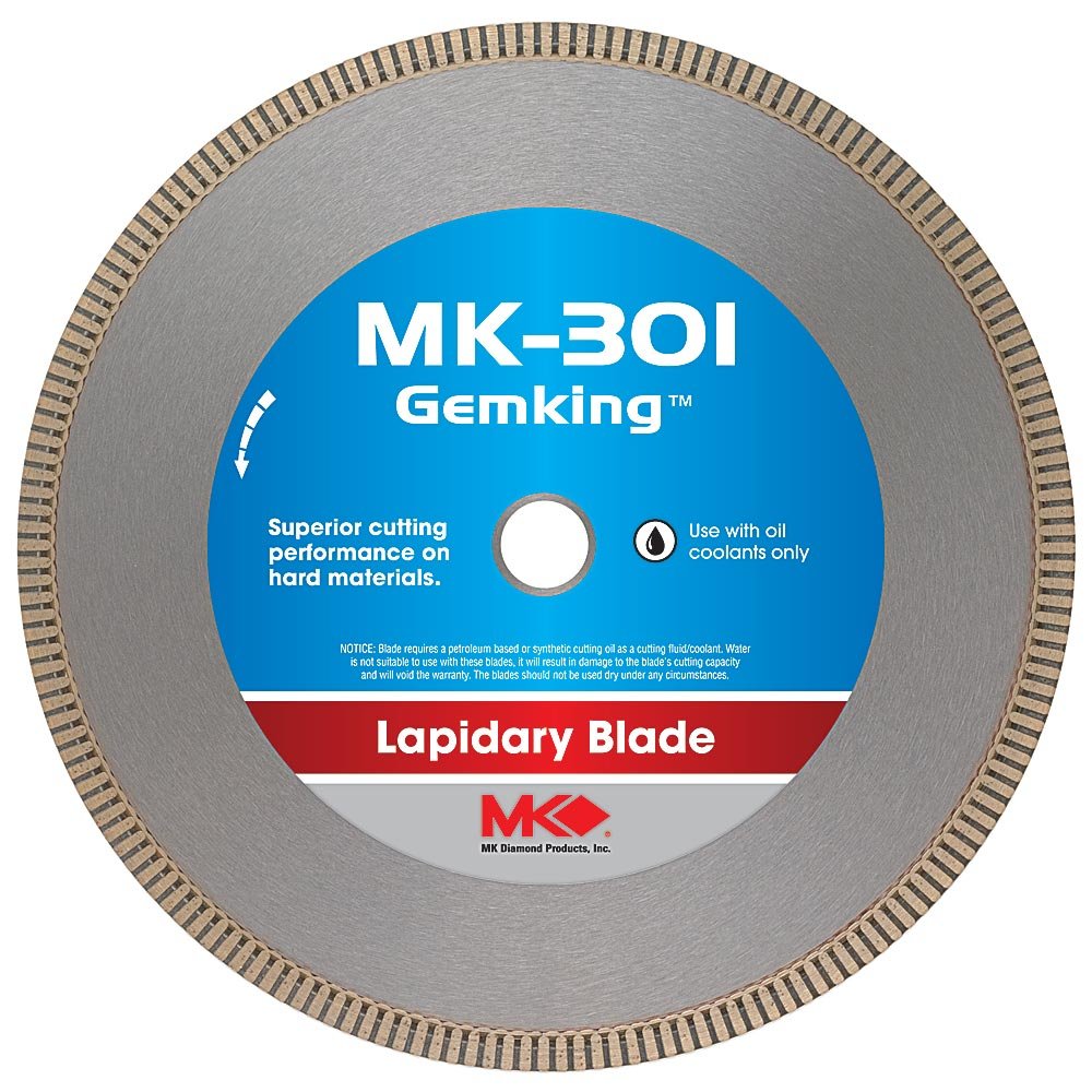 MK Diamond 166066 MK301 Gemking 6Inch Lapidary Wet Cutting Diamond