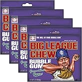 Big League Chew Ground Ball Grape | 4 Pack of 2.12 Bags