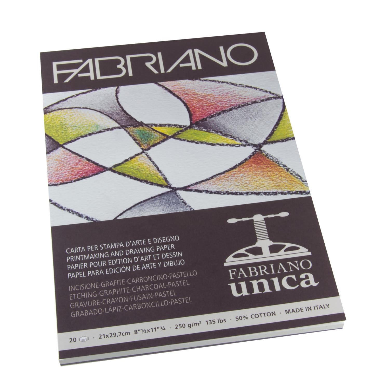 Fabriano Unica Paper Pad, Ivory