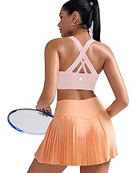 RUNNING GIRL Sports Bra for Women, Criss-Cross Back