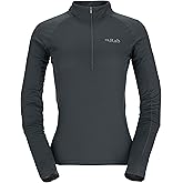 Rab Women's Sonic LS Zip - Lightweight Breathable Long-Sleeve T-Shirt for Trail Running & Hiking