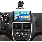[4+64G] Car Stereo for Dodge Grand Caravan 2008-2020 Town&Country 2011-2016 Wireless Carplay Android Auto,9" Touch Screen Rad