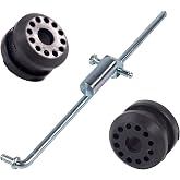 55366066AB for Dodge RAM Transfer Case Shifter Control Linkage+68078974AA Grommet Bushing 2005 2006 2007 2008 2009 2010 2011 2012 Ram 1500 2500 3500 4500 5500 PICK UP 4x4 4WD 68078974AA,926-884