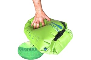 Scrubba Wash Bag Portable Washing Machine - Lightweight Manual Washing Machine for Travel, Camping, Laundry, Baby Clothes - Travel Essentials, Gift - use with Laundry Detergent/Sheets - 5.3 oz.