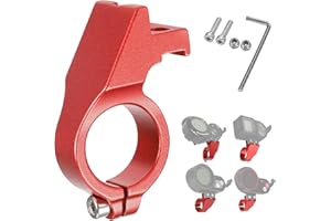 Ulip Metal Display Holder Base Support for Electric Scooter Speedway 1 2 3 4 Dualtron 1 2 LCD Minimotor Zero Speedway Kaabo speedual Eye Throttle Base Bracket (Red Display Base Support)