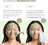 Plantifique Korean Skincare Face Mask Organic Clay Avocado Green Tea 110g view 5