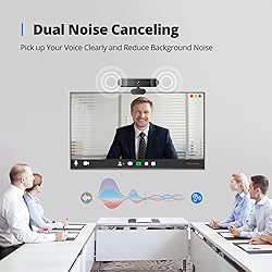 DEPSTECH DW40 4K Webcam, Dual Microphone Autofocus