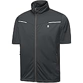 Little Donkey Andy Men's Lightweight Softshell Vests Short Sleeve Jackets for Golfing Hiking Running