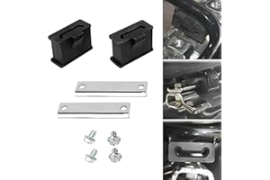 VPZMT Rear Air Cushion Muffler Shockproof Exhaust Tail Bracket Crash Pad for Harley Touring/Road King/Street Glide/Electra Glide/Road Glide/CVO (Replace# 65724-85) (1 Pack) (Exhaust Tail Bracket)