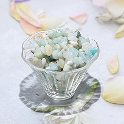 260pcs Natural Amazonite Crystal Beads Chips 5mm to